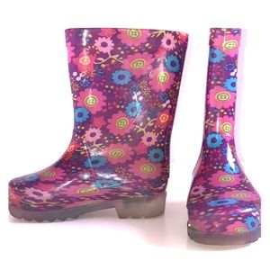Purple Light-up Rain Boots